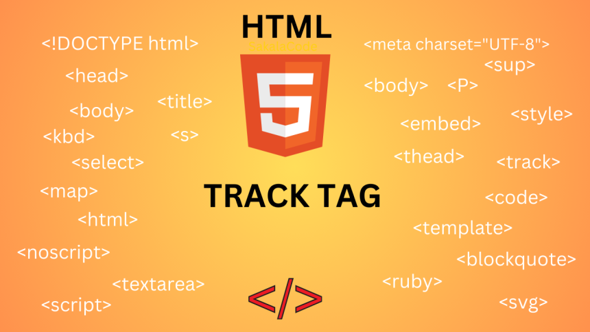 HTML track tag | Sakala Code