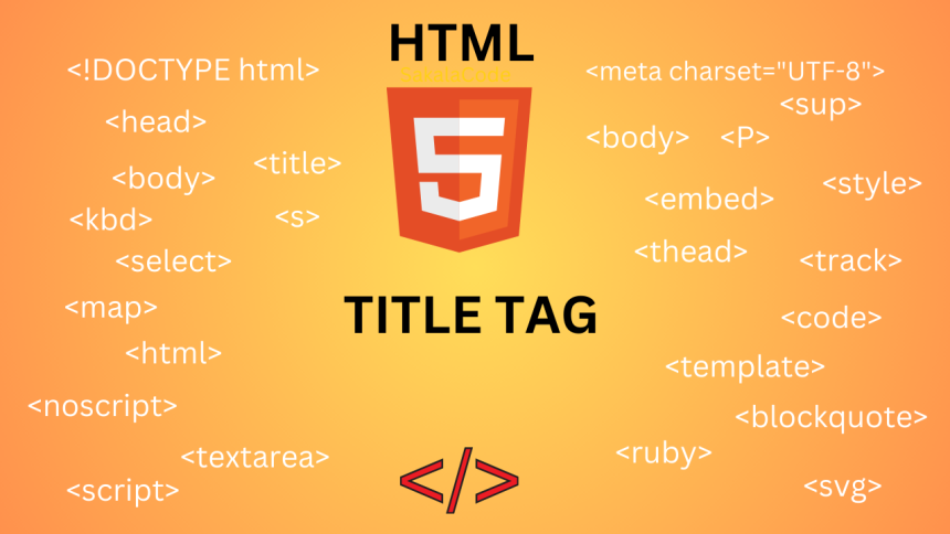 HTML Title tag | Sakala Code