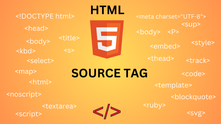 HTML source tag | Sakala Code