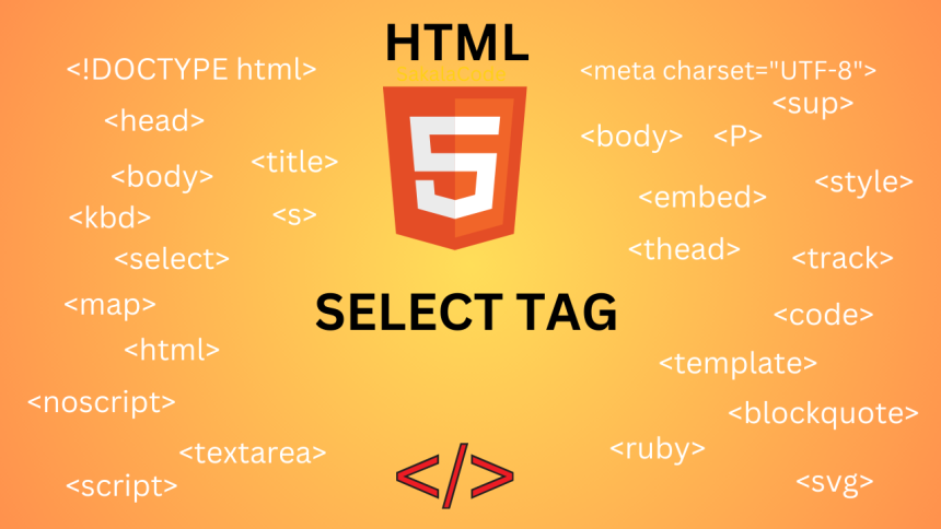 HTML Select Tag | Sakala Code