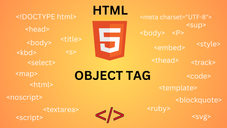 HTML object tag | Sakala Code