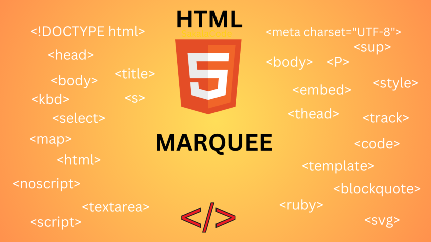 HTML Marquee | Sakala Code