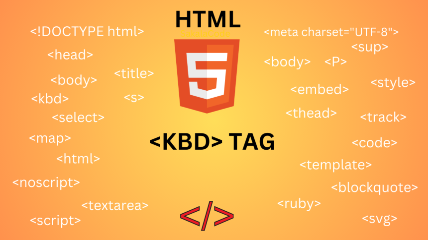 HTML <kbd> tag | Sakala Code