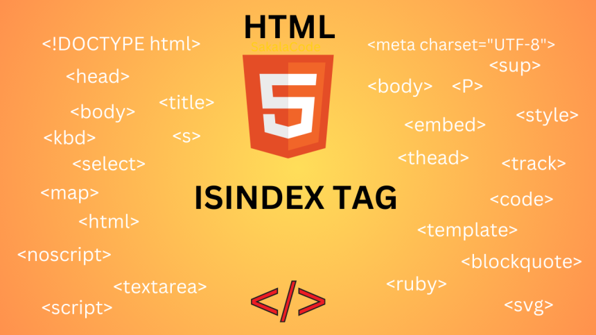 HTML isindex tag | Sakala Code