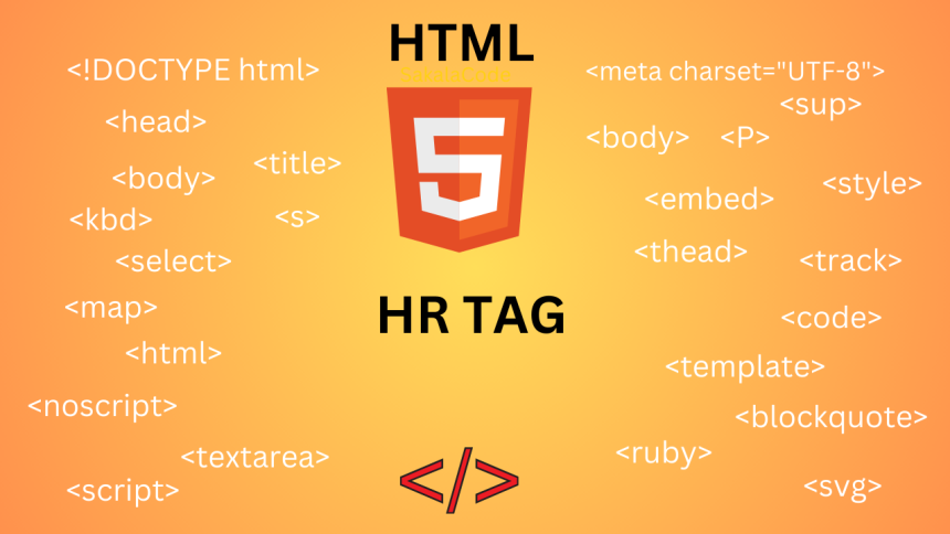 HTML hr Tag | Sakala Code