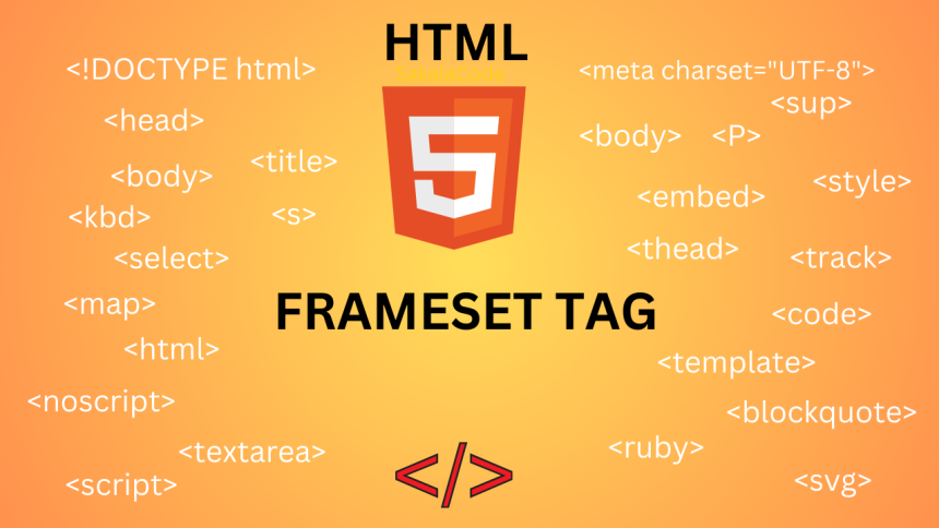 HTML frameset tag | Sakala Code