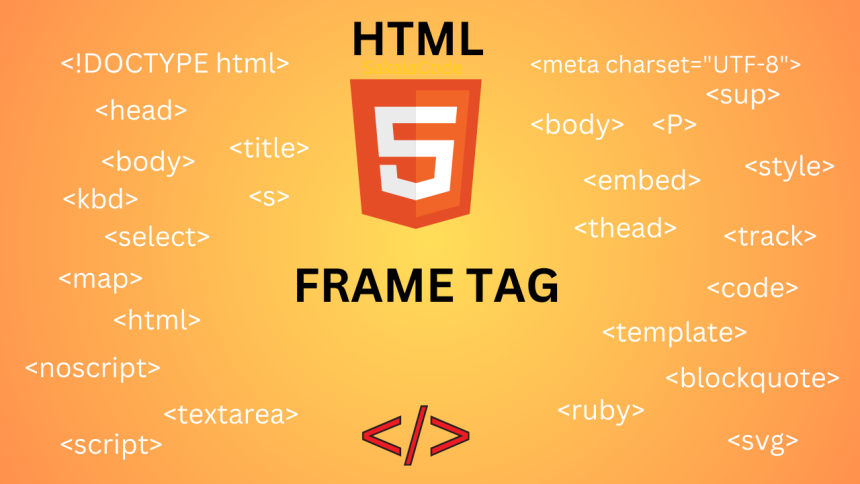 HTML frame tag | Sakala Code