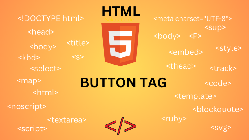 HTML Button Tag | Sakala Code