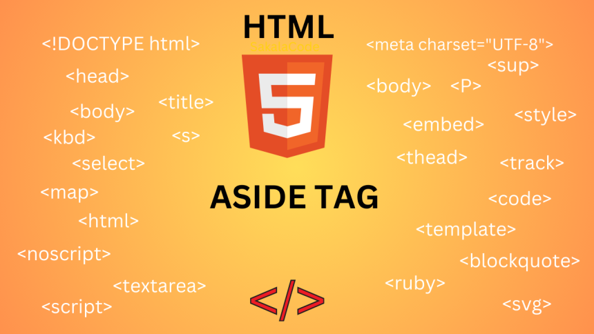 HTML Aside Tag | Sakala Code