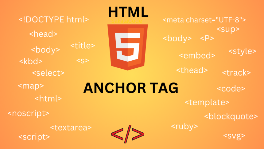 HTML Anchor tag | Sakala Code