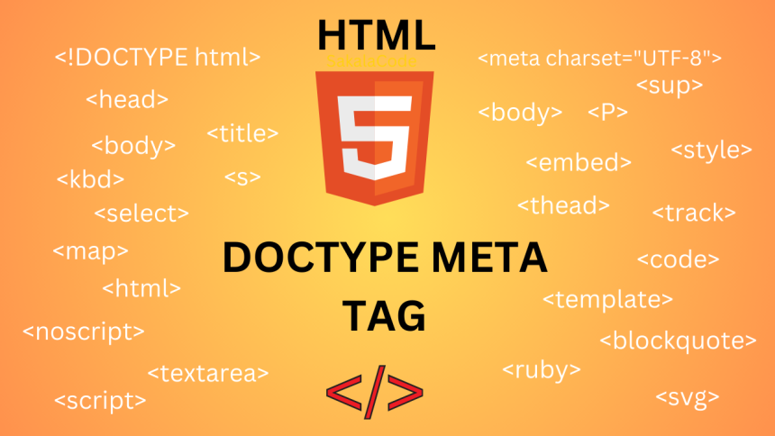 HTML DOCTYPE meta tag | Sakala Code