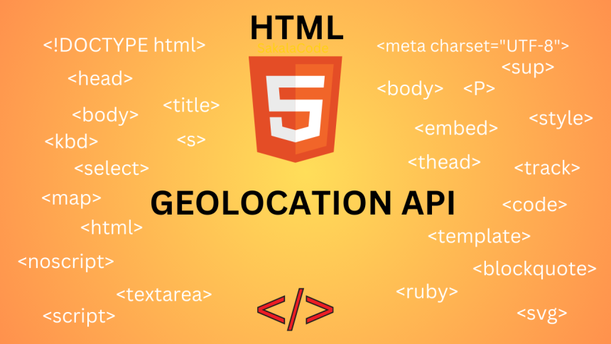 HTML5 Geolocation API with examples | Sakala Code