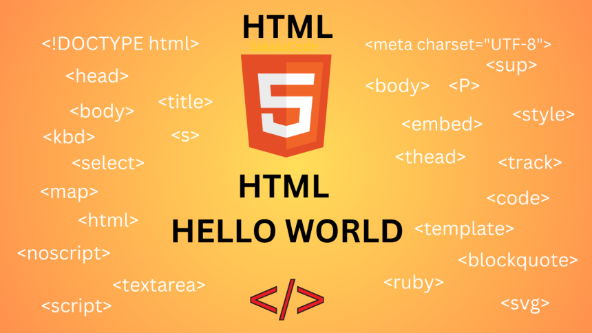 html hello world